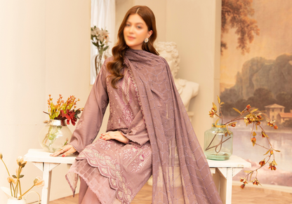 3 Piece Lawn Suit-Embroidered (Unstitched)